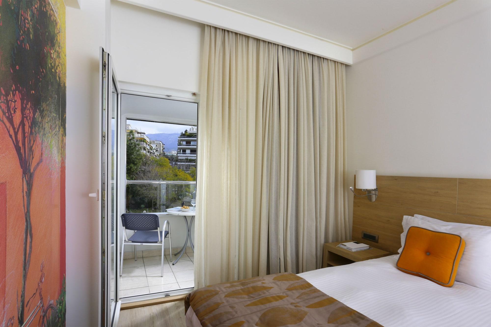 โกลด์เด็น เอจ ออฟ แอ็ทเฮ็นส์ Hotel เอเธนส์ ภายนอก รูปภาพ